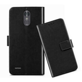 LG Stylus 3 flip cover / LS777 flip cover / Black