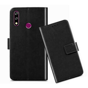LG W10 flip cover / LMX130IM flip cover / Black