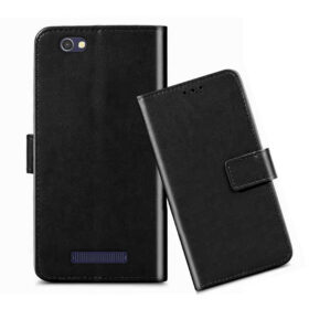 Lava A72 flip cover / A72 flip cover / Black
