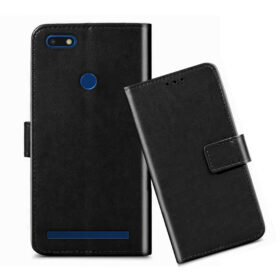 Micromax Yu Ace flip cover / 5014 flip cover / Black