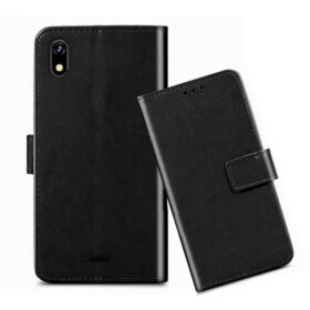 Micromax i One flip cover / iOne flip cover / Black