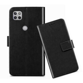 Moto G 5G flip cover / Moto G 5G flip cover / PALM0007IN flip cover / Black