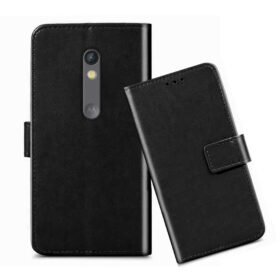 Moto X Play flip cover / XT1562 flip cover / XT1563, XT1564 flip cover / Black