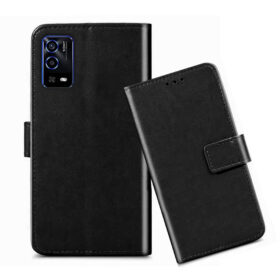Oppo A55 4G flip cover / CPH2325 flip cover / Black