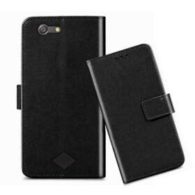 Oppo Neo 5 flip cover / 1201 flip cover / Black