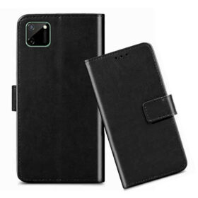 REALME C11 flip cover / RMX2185 flip cover / Black