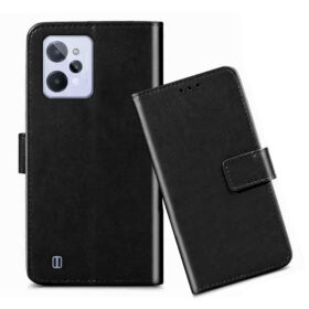 REALME C31 flip cover / RMX3501 flip cover / Black
