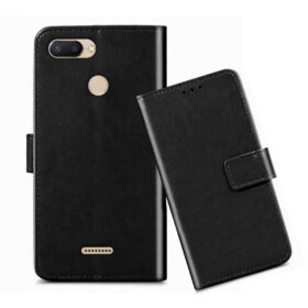 Redmi 6 flip cover / M1804C3DG flip cover / MZB6704IN flip cover / Black