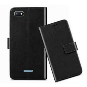 Redmi 6A flip cover / M1804C3CG flip cover / M1804C3CI flip cover / Black