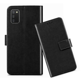 Samsung A03S flip cover / SM-A037F flip cover / Black