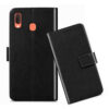 Samsung A20E flip cover / SM-A202F flip cover / Black