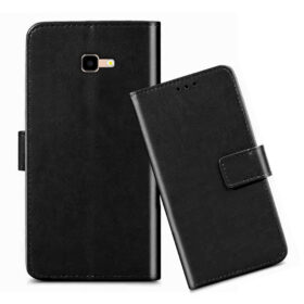 Samsung J4 Plus flip cover / SM-J415F flip cover / Black