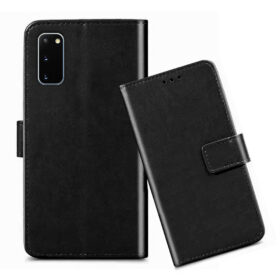Samsung S20 flip cover / SM-G980 flip cover / Black