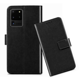Samsung S20 Ultra 5G flip cover / SM-G988 flip cover / Black