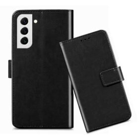 Samsung S22 Plus flip cover / SM-S906B flip cover / Black