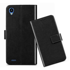 Tecno i ACE flip cover / Tecno IN1 flip cover / Black
