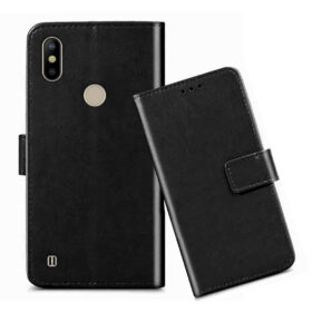 Tecno i ACE 2X flip cover / KB2J flip cover / Black