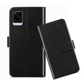 Vivo V20 Pro flip cover / 2018 flip cover / Black