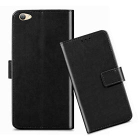 Vivo V5 flip cover / 1601 flip cover / Black