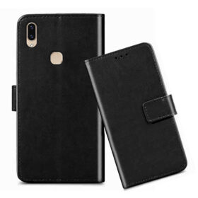 Vivo V9 Pro flip cover / 1851 flip cover / Black