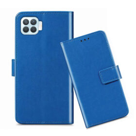 OPPO F17 PRO flip cover / CPH2119 flip cover / Blue