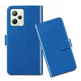 Realme C35 flip cover / RMX3511 flip cover / Blue