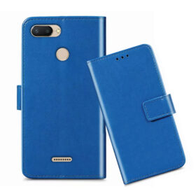 Redmi 6 flip cover / M1804C3DG flip cover / MZB6704IN flip cover / Blue