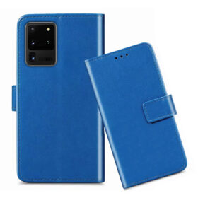 Samsung S20 Ultra 5G flip cover / SM-G988 flip cover / Blue