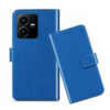 VIVO Y22 flip cover / Vivo V2207 flip cover / Blue