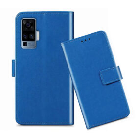 Vivo X50 Pro flip cover / 2006 flip cover / Blue