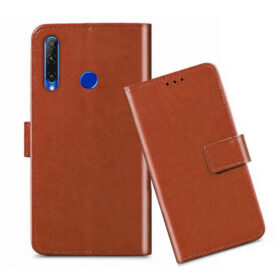 Honor 20i flip cover / HRY-AL00Ta flip cover / HRY-TL00T flip cover / Brown