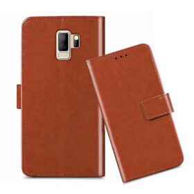 I Kall K7 flip cover / K7 New flip cover / Brown