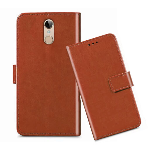 Lava Z70 flip cover / Z70 flip cover / Brown
