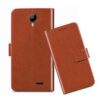 Micromax Q462 flip cover / Q463 flip cover / Brown