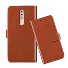 Nokia 4.2 flip cover / TA-1184 flip cover / Brown