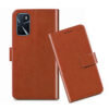 OPPO A16S flip cover / CPH2271 flip cover / Brown