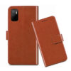 Poco M3 Pro flip cover / M2103K19PG flip cover / MZB08QYIN flip cover / Brown