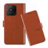 REALME NARZO 50A flip cover / RMX3430 flip cover / Brown