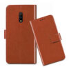 Realme X flip cover / RMX1901 flip cover / Brown
