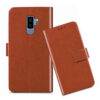 Samsung S9 Plus flip cover / SM-G965F flip cover / Brown