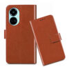 Tecno Camon 19 flip cover / CI6n flip cover / Brown