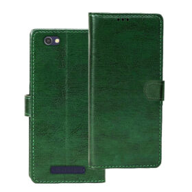 Lava A72 flip cover | A72 flip cover | Green