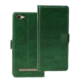 Lava A77 flip cover | A77T flip cover | Green