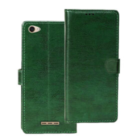 Lava Z61 flip cover | Z61 flip cover | Green