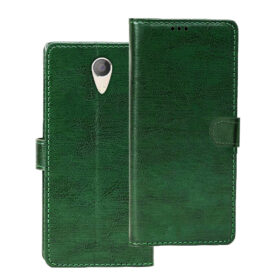 Micromax Fire 5 Q386 flip cover | Q386 flip cover | Green