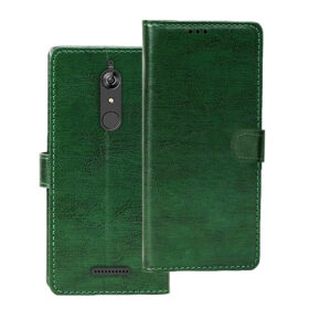 Micromax Infinty flip cover | HS2 flip cover | Green