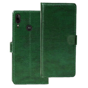 Moto E6s flip cover | XT2053 flip cover | XT2053-2 flip cover | Green