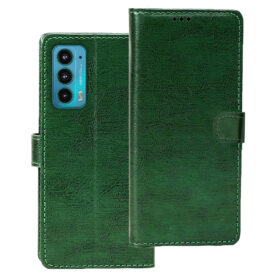 Moto Edge 20 flip cover | Moto Edge 20 flip cover | PAR00010IN flip cover | Green
