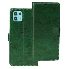 Moto Edge 20 Fusion flip cover | Moto Edge 20 Fusion flip cover | PARF0010IN flip cover | Green
