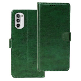 Moto G52 flip cover | Moto G52 flip cover | PAU70011IN flip cover | Green